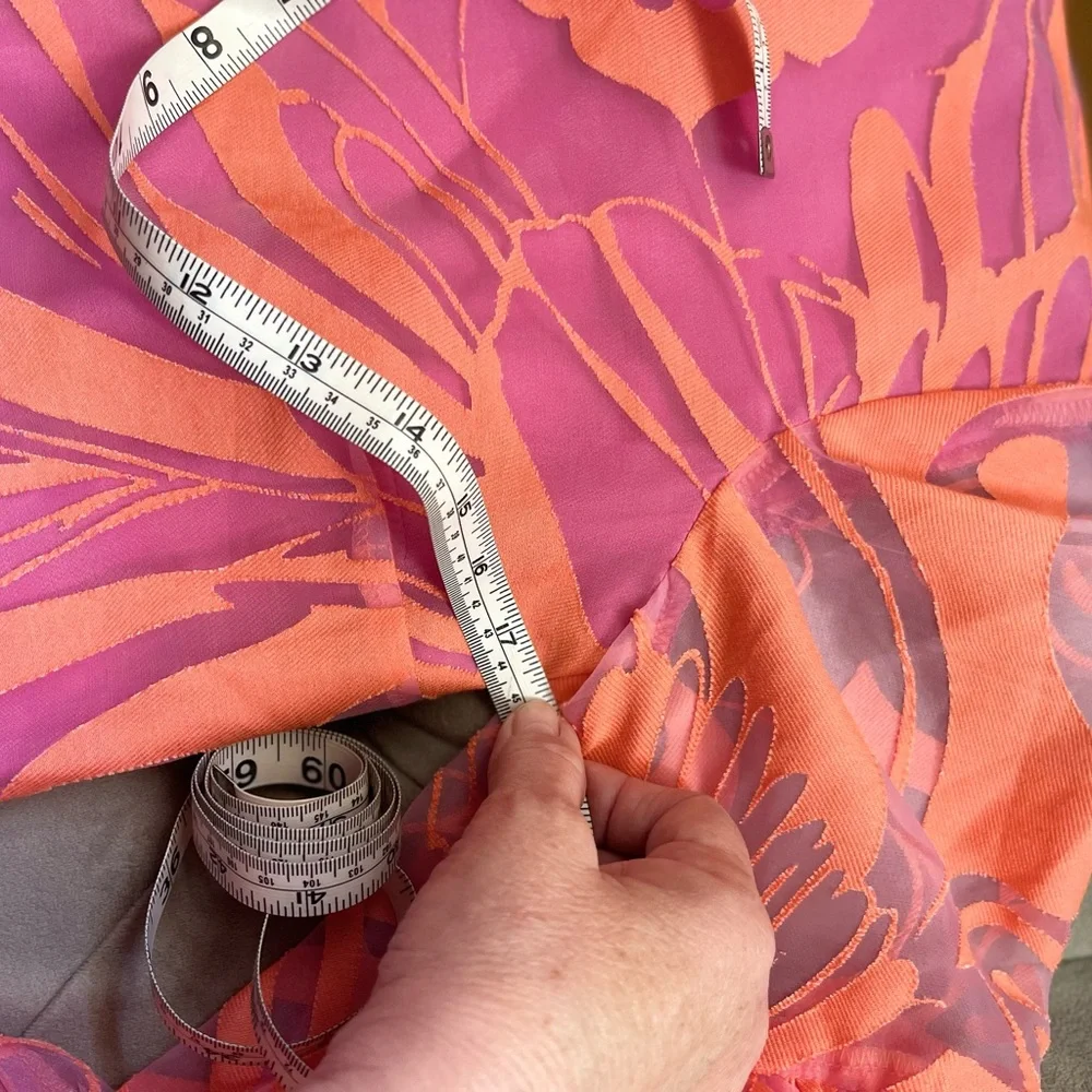 Trina Turk Everly Mini – Pink/Orange Statement Dress **SOLD~OUT** - Picture 9 of 10